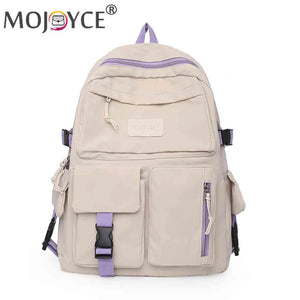 Girl Cartoon Backpack Middle School Kids Student Book Bag Travel Rucksack