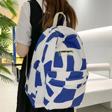 Girl Graffiti Print Travel School Bag Female College Backpack