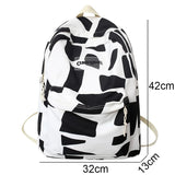 Girl Graffiti Print Travel School Bag Female College Backpack