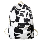 Girl Graffiti Print Travel School Bag Female College Backpack