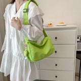 Girl Handbag Canvas Teenager Shoulder Bags Casual School Crossbody Satchel