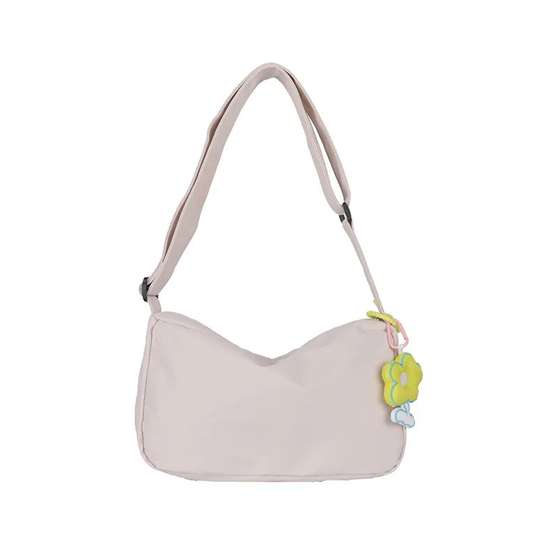Girl Handbag Canvas Teenager Shoulder Bags Casual School Crossbody Satchel