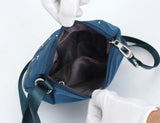 Flower Print Small Shoulder Bag Lightweight Nylon Crossbody Purse