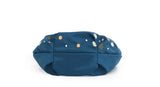 Flower Print Small Shoulder Bag Lightweight Nylon Crossbody Purse