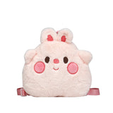 Girl Japanese doll mini backpack plush bag
