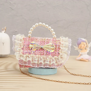 Kids Flower Bag Cute Shoulder Packet Baby Coin Purse