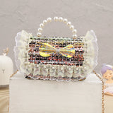 Kids Flower Bag Cute Shoulder Packet Baby Coin Purse