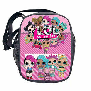 Girl Shoulder Bag LOL Dolls Crossbody Kid Cartoon Printed Messenger Bag Small Ha