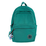 Girl Solid School Bag College Student Women Backpack Travel