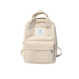 Corduroy Multi-purpose Backpack for School and Travel