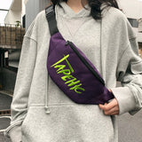 Girl Student Chest Bag Japan Ins Shoulder Bag Messenger Bag Cloth Bag