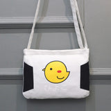 Girl Canvas Women Bag Plaid Pattern Handbag Leisure Messenger Bag -45