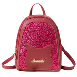 Sequin Shoulder Bag Anti-theft Rucksack Mini Daypack G5AE