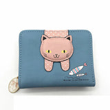 Women Wallet Card Clamps Coin Purse Cash Clip Billfold PU Leather Vintage Purse