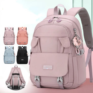 Girl's Backpack School Bag for Kids 1-6 Princess Orthopedic Schoolbag