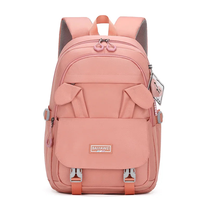 Girl's Backpack School Bag for Kids 1-6 Princess Orthopedic Schoolbag