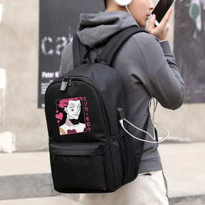Anime Hunter X Hunter School Bag for Teen Girls Women Kurapika HxH Backpack