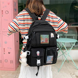Teenager Girls School Backpack Women Travel Tote