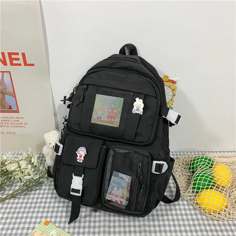 Teenager Girls School Backpack Women Travel Tote