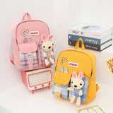 Girls' Light Backpack Student Travel Bag Kindergarten Schoolbag
