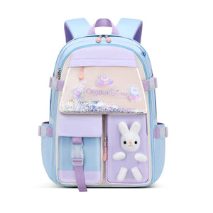 Girls Sequins Elementary Bookbag School Bag