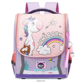 Boys Unicorn Backpack Orthopedic Waterproof School Bag