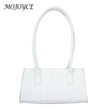Women's Casual Messenger Bags Stripes Embossing PU Shoulder Bag