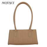 Women's Casual Messenger Bags Stripes Embossing PU Shoulder Bag