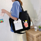 Girls Canvas Bag Shoulder Messenger Crossbody Bag