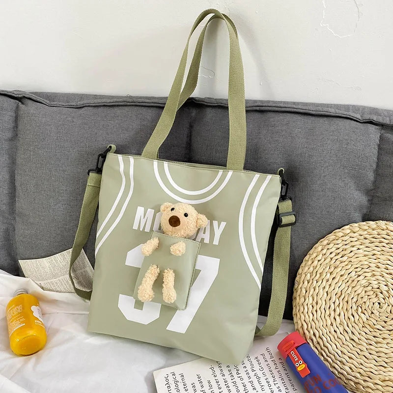 Girls Causal Bag Messenger Crossbody Shoulder Bag Student School Book Handbag