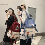 Large Student Shoulder Bags Nylon School Bag for Boys
