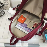 Large Student Shoulder Bags Nylon School Bag for Boys