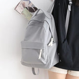 Girls Boys Backpack Middle High School Student Schoolbag Large Capacity Laptop B