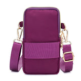 Girls Casual Shoulder Crossbody Small Bags Hip Arms Bag with Earphone Hole