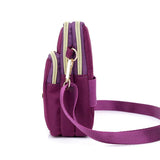 Girls Casual Shoulder Crossbody Small Bags Hip Arms Bag with Earphone Hole