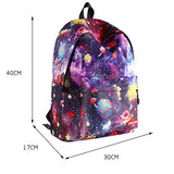 Girls Flower Print Rucksack Backpack Bag Women Casual Travel Lightweight