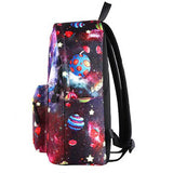 Girls Flower Print Rucksack Backpack Bag Women Casual Travel Lightweight