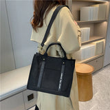 Girls Canvas Shoulder Bag College Student Handbag Crossbody Bags