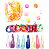 Girls Hair-tie Rubber Band Clip Set Headbands Hair Accessor