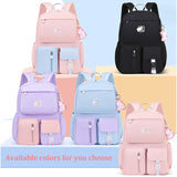 Kids Backpack Schoolbag Rucksack Primary Bookbags with Pendant