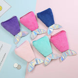 Girls Mermaid Tail Crossbody Coin Purse Wallet Card Holder in Various Colors