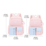Girls Nylon Backpack for Teenage Girls Rucksack Bookbag School Bag