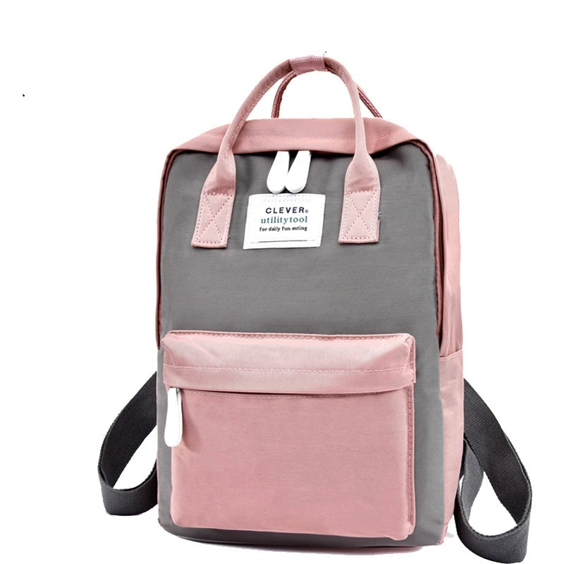 Girls Laptop Backpack Large Capacity Bagpack Women Oxford Travel Backpack