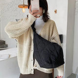 Girls' Large Capacity Bag Women's Bag Diagonal Cross Bag