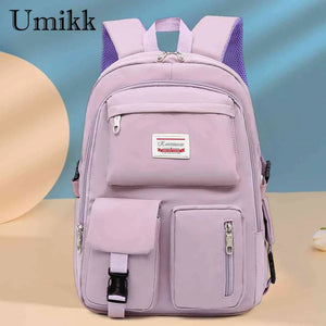 Girls Lightweight Student Laptop School Book Bag Casual Travel Rucksack