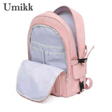 Girls Lightweight Student Laptop School Book Bag Casual Travel Rucksack