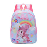 Girls Unicorn Rainbow Kids Backpack Cartoon School Bag Waterproof