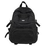 Nylon Travel Book Backpack Women School Bag Lady College Backpack