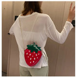 Fruit Crossbody Bag for Women Small Wallet Ladies Shoulder Bag