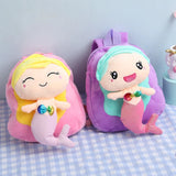 Girls Plush Rucksack Mini Backpack Cartoon Travel School Daypack